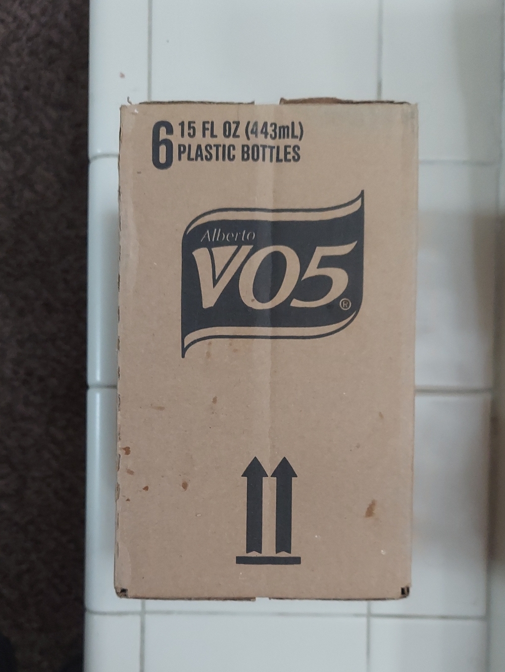 VO5 Shampoo/Conditioner 6-Pack Box - Kraft Brown